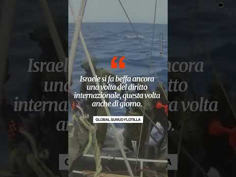 Flotilla, il video dell'abbordaggio dei militari israeliani a 250 miglia da Gaza thumbnail