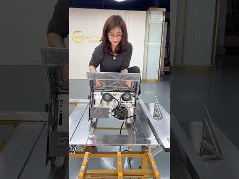 Folding Sliding Saw Table with One-Touch Precision Adjustment thumbnail