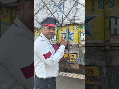 Vehicle Number HSRP और Clear दिखना जरूरी है!  #TrafficRules #hsrp #numberplate thumbnail