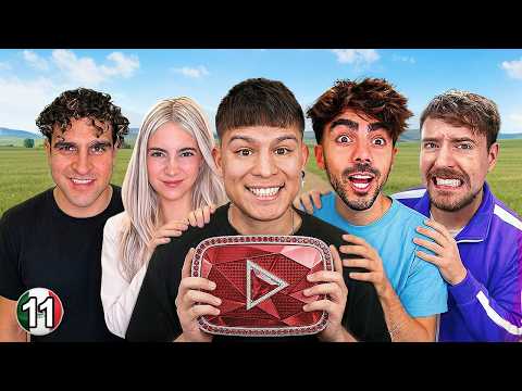 Reuní a 100 Famosos para Superar a MrBeast.. "Fer Jalil, Fede Vigevani" - Atrapados en Mexico Día 11 thumbnail
