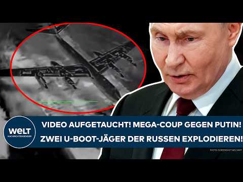 UKRAINE-KRIEG: Video aufgetaucht! Mega-Coup gegen Putin! Zwei U-Boot-Jäger der Russen explodieren! thumbnail
