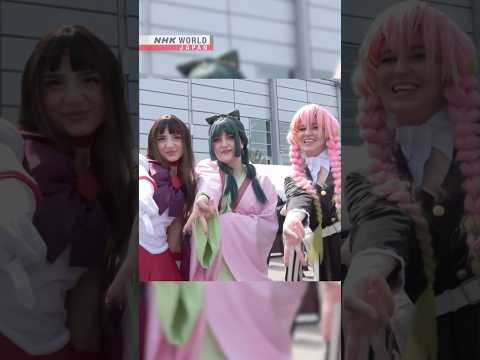Japanese pop culture delights DusseldorfーNHK WORLD-JAPAN NEWS #shorts thumbnail