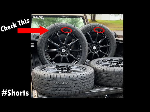 Check this CODE Before Buying New Tires! #Shorts thumbnail