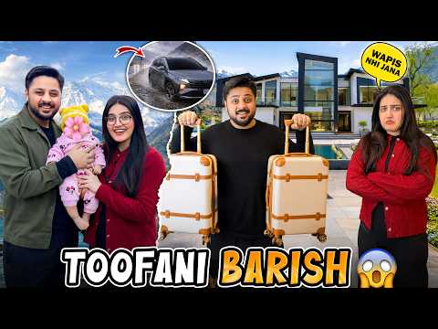 TOOFANI BARISH MAI PHANS GAYE ? | Mujhy Ghar Wapis Nahe Jana | Most Beautiful Sunset Of Our Lives? thumbnail