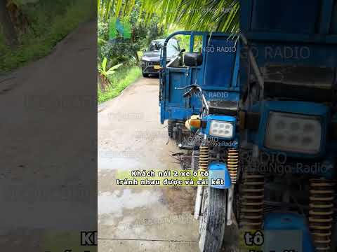 Khách nói 2 xe ô tô tránh nhau được và cái kết thumbnail