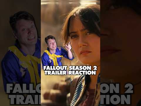 FALLOUT SEASON 2 Trailer REACTION #fallout #gaming #fallout4 thumbnail