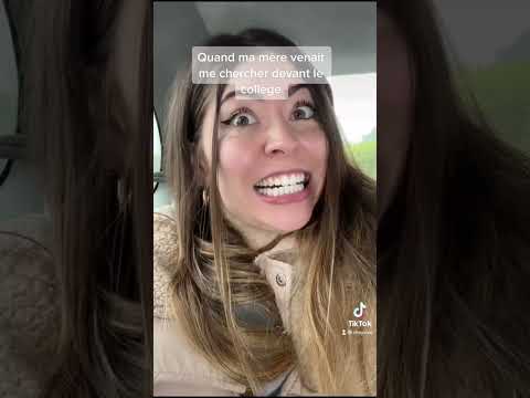 Quand ma mère venait me chercher devant le collège #humour #pourtoi #foryou thumbnail