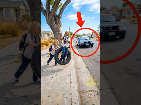 Why Did The Officer Stop Their Game? #shorts #kindness thumbnail