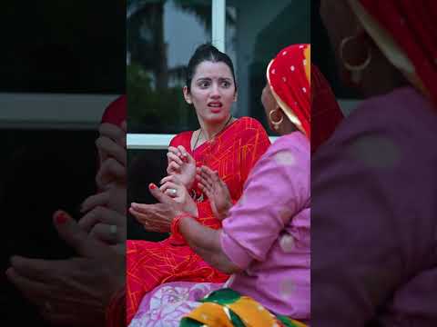 Moodern Bahu Vs Desi Saas ? #neetubisht #funny #lakhneet #comedy #youtubeshorts #trending #viral thumbnail