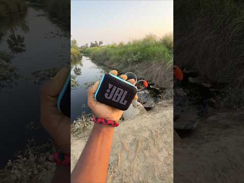 JBL Go pipe jumping drop puliya water speaker testing thumbnail