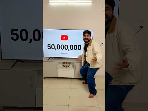 50 Million Subscribers Completed ?? #dushyantkukreja #shorts thumbnail