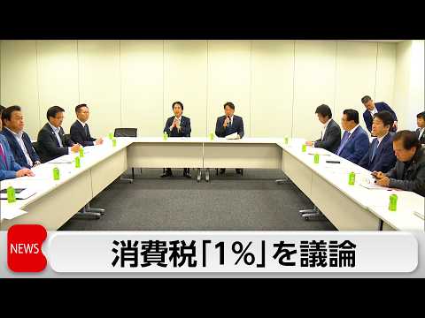 消費税減税 6月中に中間とりまとめ　自民1％で早期実施求める声 thumbnail