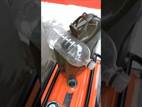Useful DIY Funnel Idea from a Plastic Bottle to Prevent Liquid Spills #diy #tips #tricks thumbnail