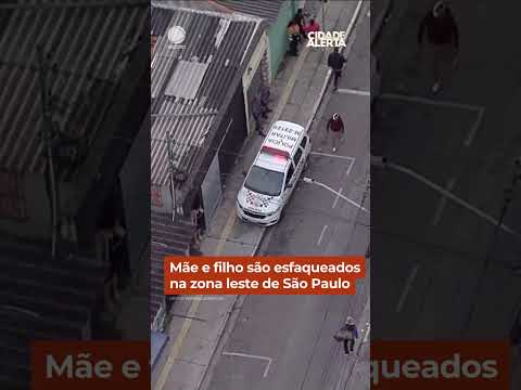 Mãe e filho são esfaqueados na zona leste de São Paulo #Shorts #CidadeAlerta thumbnail
