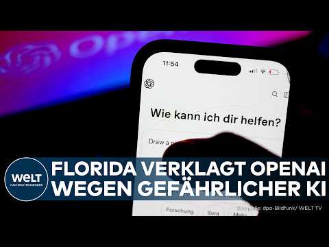 GEFÄHRLICHE KI? Florida verklagt OpenAI – Schwere Vorwürfe gegen ChatGPT thumbnail