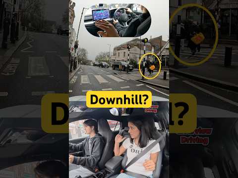 You can move off in higher gears DOWNHILL #driving #car #learn #clutch #gear #london #teacher #pov thumbnail
