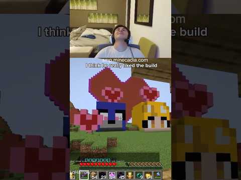 his dream came true? #minecraft #gaming thumbnail