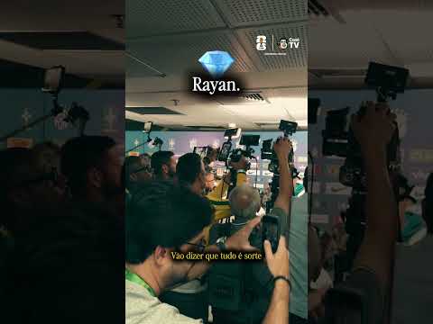 TODOS QUEREM UMA PALAVRA, UMA FOTO, UM VÍDEO DO RAYAN. A JOIA BRASILEIRA É FOD@! 💎🇧🇷⭐ thumbnail