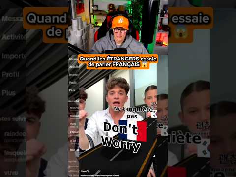 Quand les ÉTRANGERS essaient de parler FRANÇAIS ? thumbnail