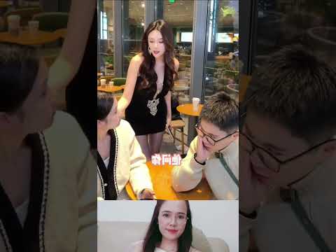 옆 테이블 여자를 험담할 때 #웃긴영상 #duet #viral #shorts #tiktok #trending #korea #viralvideo thumbnail