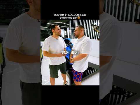 THEY FORGOT $1,500,000 INSIDE A RENTED CAR🤯💸 thumbnail