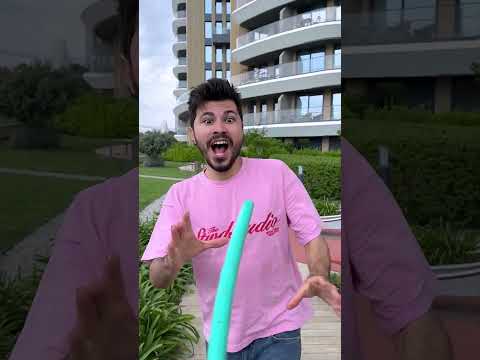 kardeşimin balonunu patlattığımda 😂❤️ thumbnail