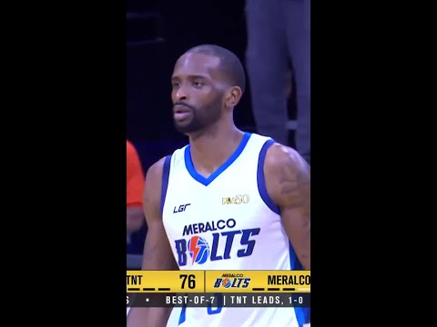 Marvin Jones HITS DAGGER THREE for Meralco vs. TNT | PBA Season 50 Commissioner’s Cup thumbnail