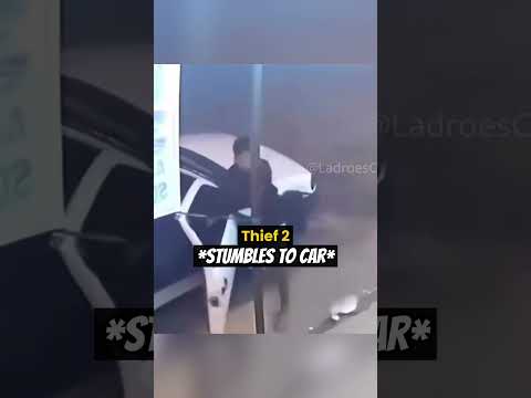 Thief Gets Heart Attack Mid-Robbery #shorts thumbnail