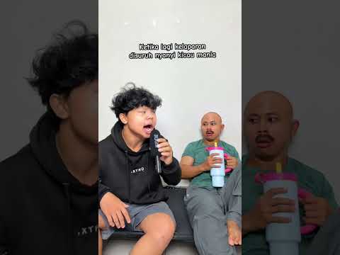 Ketika lagi kelaparan disuruh nyanyi kicau mania #ardikatamps #comedy thumbnail