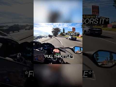 S1000RR Races Against 1500HP Mclaren? thumbnail
