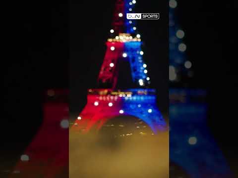 ❤️💙 La Tour Eiffel s'est illuminée aux couleurs du PSG avant la Finale de la Ligue des Champions ! ✨ thumbnail