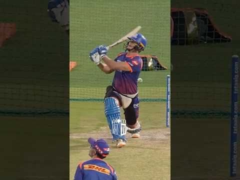 A couple of sighters before sending the ball sightseeing ? | #MumbaiIndians #OneFamily #TATAIPL thumbnail