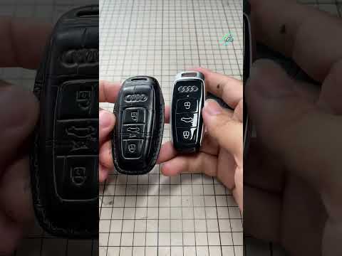 How to Make a Stylish Leather Car Key Cover at Home | Step-by-Step Tutorial #LeatherKeyCover #tips thumbnail