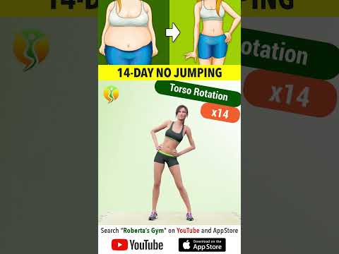 14-Day #standingworkout ( #nojumping ) – #losebellyfat  ⁨@RobertasGym⁩ thumbnail