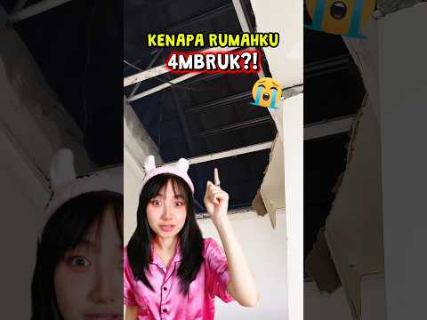 KENAPA RUMAHKU 4MBRUK?!! 😭😭 #shorts #OliviaValent thumbnail