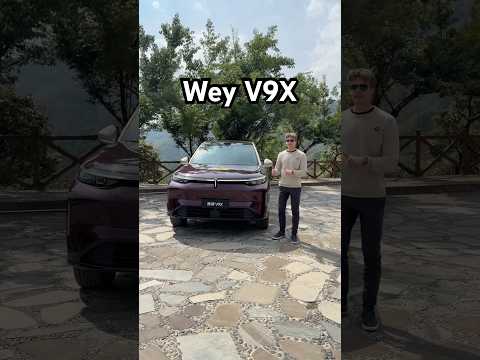 The Wey V9X is LUX! #weyv9x #chinesecars #cars thumbnail