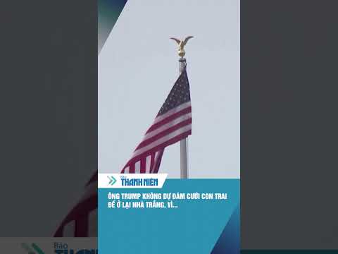 Ông Trump không dự đám cưới con trai, ở lại Nhà Trắng điều hành #shorts thumbnail