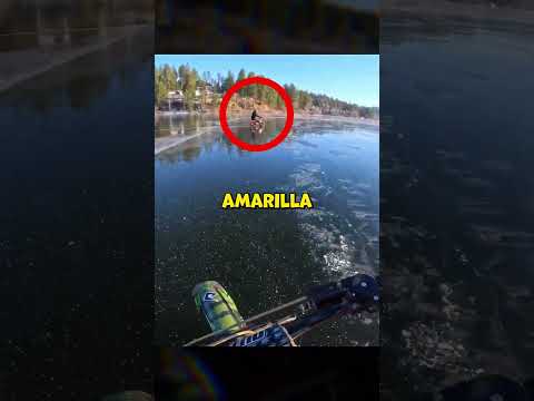 El hielo resultó ser demasiado delgado? #bike #moto #enduro thumbnail