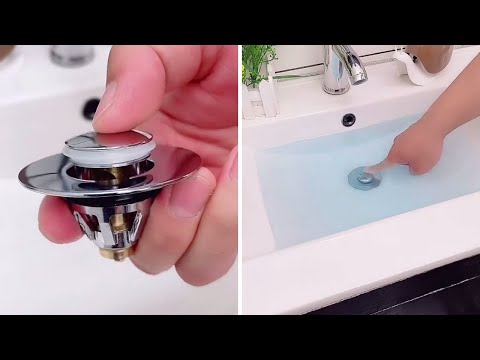 Universal Stainless Steel Bounce Basin Pop-Up Drain Filter thumbnail
