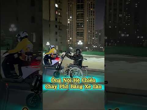 Cháy Phố Bằng Xe Lăn 😂🦽🔥 thumbnail
