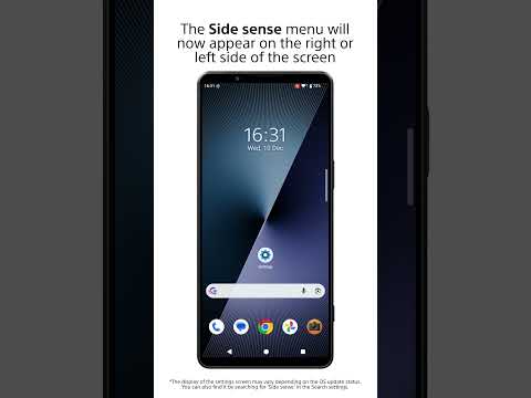 Want access to your apps fast? Side sense to the rescue! 💨 #Shorts thumbnail
