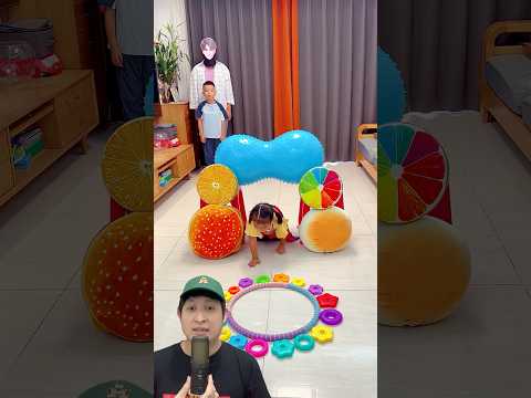 ADIK AJAK PAPA DAN KAKAK SEMBUNYI SAAT GEMPA‼️😱 @PresentHunt #remix #dubbing #trending thumbnail