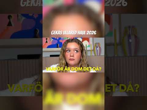 Obligatoriskt att göra en haul! #haul #gekås #ullared thumbnail