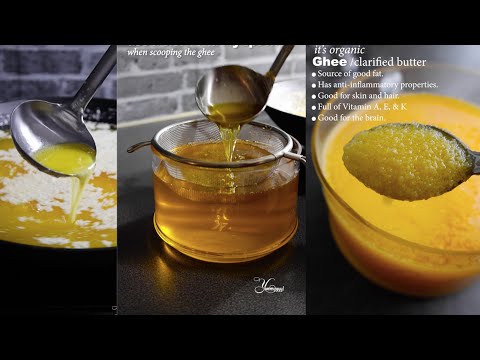 Homemade Ghee / Clarified Butter #shorts thumbnail