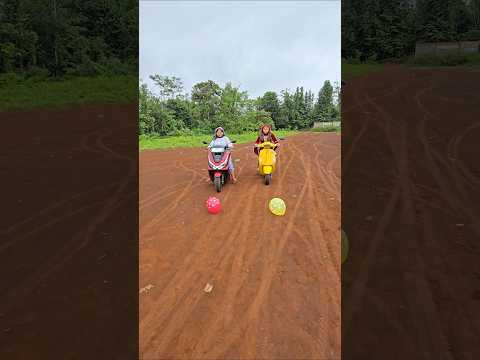 bawang merah putih pecahin balon #trendingshorts thumbnail