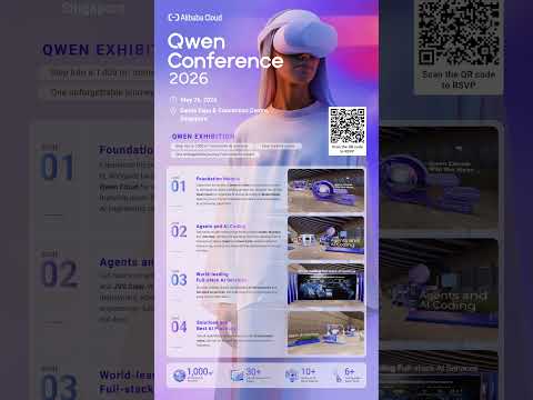 Qwen Conference 2026 invites you to step inside the innovation. 🔒 thumbnail