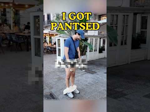 I got pantsed ? #shorts thumbnail