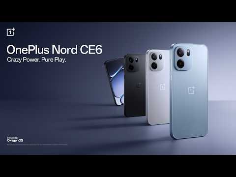 Introducing OnePlus Nord CE6 | Crazy Power. Pure Play. thumbnail