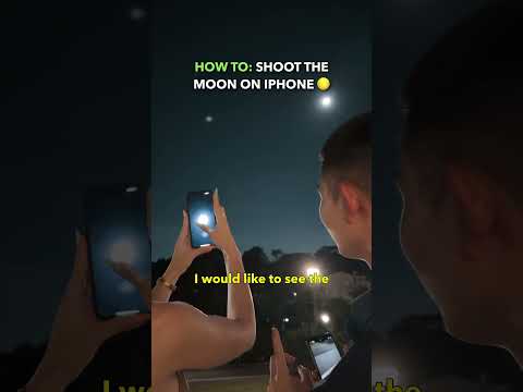 Here’s how to get a clear shot of the moon on your iPhone! 🌕📲 #photography #moon #smartphone thumbnail