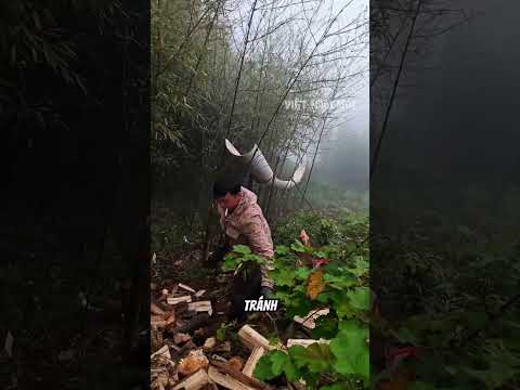 Cách anh nông dân vận chuyển gỗ ở rừng núi thumbnail